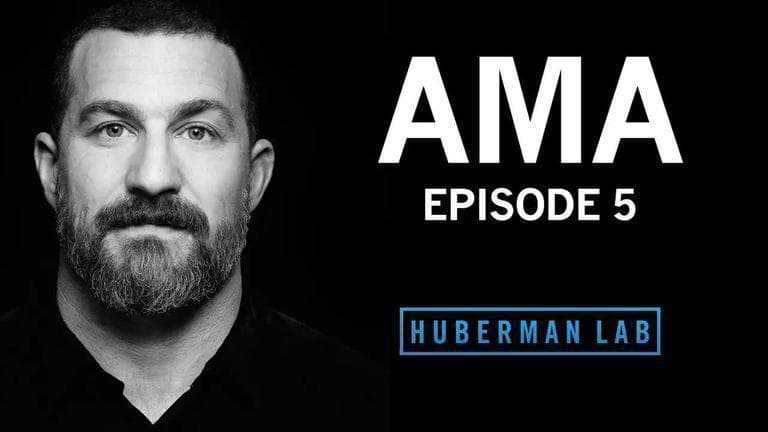 AMA #5: Intrusive Thoughts, CGMs, Behavioral Change, Naps & NSDR